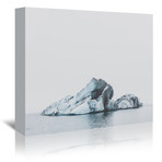 Jokulsarlon, Iceland // Canvas Print (5"W x 7"H x 1.5"D)