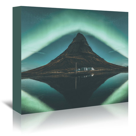 Kirkjufell, Iceland // Canvas Print (5"W x 7"H x 1.5"D)