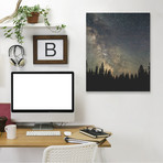 Starts Over The Forest II // Canvas Print (5"W x 7"H x 1.5"D)