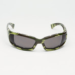 Mongoose // Green Camouflage + Smoke Lens