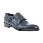 Double Monk Strap // Navy Blue (Euro: 40)