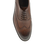 Fully Embossed Oxford // Tobacco (Euro: 42)