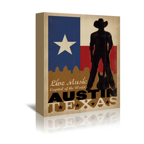 Austin Cowboy (7"W x 5"H x 1"D)