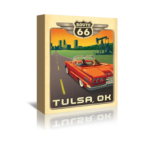 ASA Tulsa Route 66 (7"W x 5"H x 1"D)