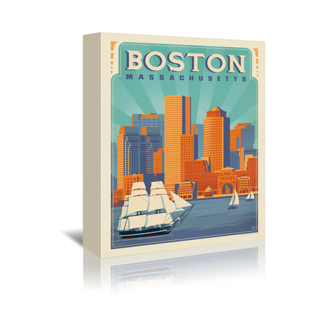 Boston Harbor (7"W x 5"H x 1"D)