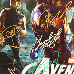 Avengers // Cast + Stan Lee Signed Poster // Custom Frame
