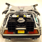 Back To The Future // Michael J Fox Signed Delorean Car // Custom Display