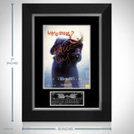 Dark Knight // Heath Ledger Signed Mini Poster // Custom Frame