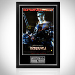 Terminator // Cast Signed Poster // Custom Frame