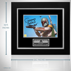 Star Wars Boba Fett // Jeremy Bullock Signed Photo // Custom Frame