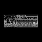 Terminator // Arnold Schwarzenegger Signed Photo // Custom Frame