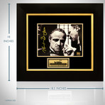 Godfather Vito Corleone // Marlon Brando Signed Photo // Custom Frame