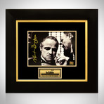 Godfather Vito Corleone // Marlon Brando Signed Photo // Custom Frame