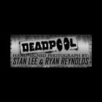 Deadpool // Ryan Reynolds + Stan Lee Signed Photo // Custom Frame