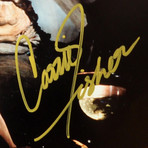 Star Wars Princess Leia // Carrie Fisher Signed Photo // Custom Frame
