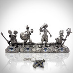 Disney Mickey Mouse + Kingdom Hearts // SDCC Exclusive Set // Limited Edition Statue