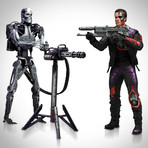 Robocop Vs Terminator // Set Of 2 // Limited Edition Articulated Statues
