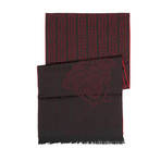 Classic Medusa Scarf // Brown + Black