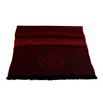 Aimone Wool Scarf // Red + Black