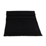Zaccaria Wool Scarf // Navy + Black