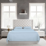 Luxury Bamboo Sheets // Sky Blue (Double)