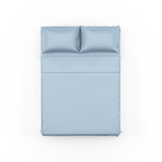 Luxury Bamboo Sheets // Sky Blue (Double)