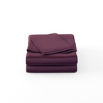 Luxury Bamboo Sheets // Merlot (Queen)