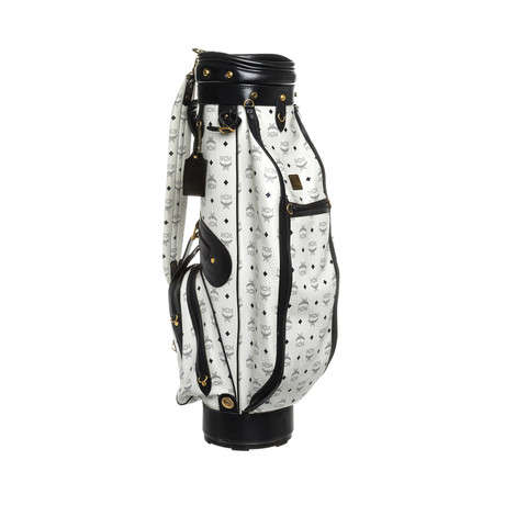 MCM // Leather Trim Golf Bag // White + Blue // V6397 // Pre-Owned - Louis  Vuitton, MCM, Goyard + Hermes - Touch of Modern
