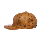 MCM // Visetos Coated Canvas Buckle Strap Hat // Cognac // 18072 // Pre-Owned