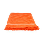 Hermes // Large Terry Cloth Yachting Towel // Orange // 3474 // Pre-Owned