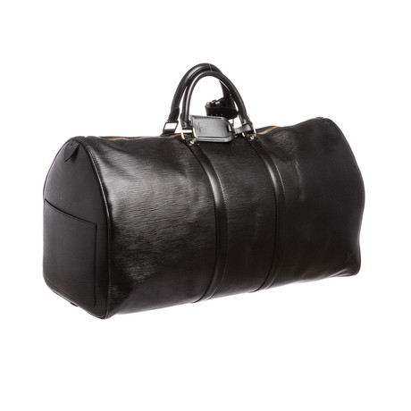Louis Vuitton // Epi Leather Keepall Duffle Bag // Black // SP0948 //  Pre-Owned - Louis Vuitton, MCM, Goyard + Hermes - Touch of Modern