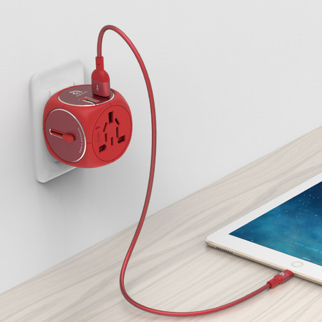 OMNIA TA502 // USB Type-A (Black + Grey)