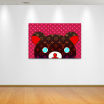 LV Bear (24"W x 16"H x 1.5"D)