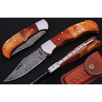 Pocket Folding Lock Back Knife (Brown)