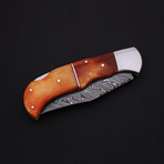 Pocket Folding Lock Back Knife (Brown)