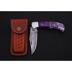 Pocket Folding Lock Back Knife (Brown)