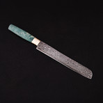 Damascus Bread Knife // 9094