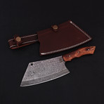 Damascus Cleaver Knife // 9115