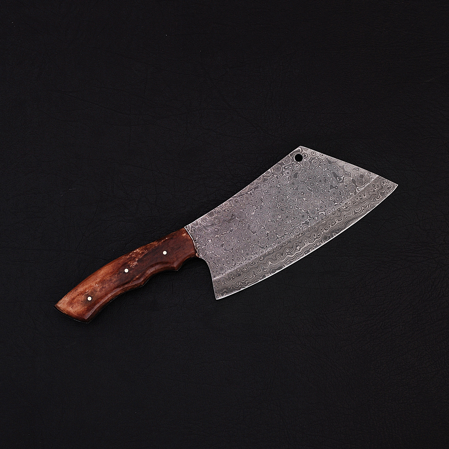 Damascus Cleaver Knife // 9115 Black Knives Touch of Modern