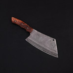 Damascus Cleaver Knife // 9115