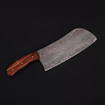 Damascus Cleaver Knife // 9116
