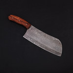 Damascus Cleaver Knife // 9116