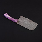 Damascus Cleaver Knife // 9118