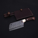 Damascus Cleaver Knife // 9119