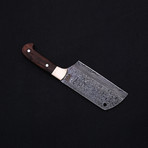 Damascus Cleaver Knife // 9119