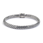 Bracelet + Criss Cross Sterling Silver Lock (8)