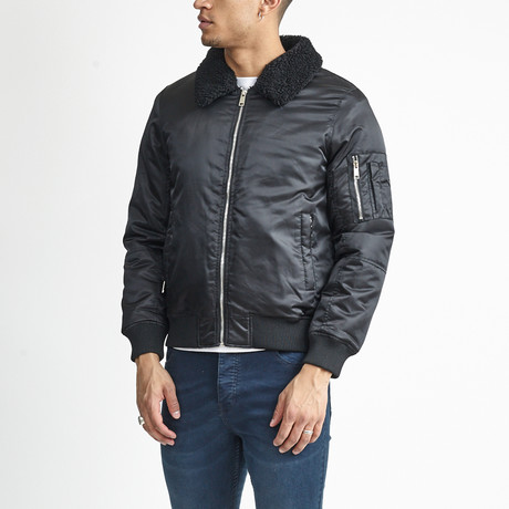 Greenfield // Bomber Jacket // Black (S)