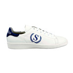 Hadley Sneaker // White / Blue (Euro: 46)