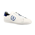 Hadley Sneaker // White / Blue (Euro: 39)