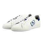 Hadley Sneaker // White / Blue (Euro: 39)